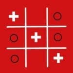 Swiss Cross | Tic-Tac-Toe | Unisex Cotton t-shirt - Image 6