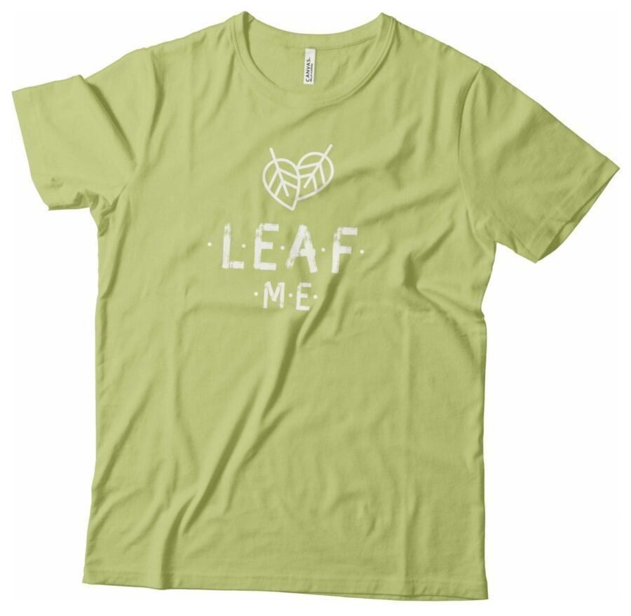 A "LEAF ME" Plant | Sleeve unisex t-shirt.