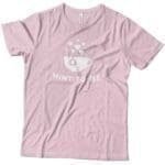 A pink "MINT TO BE" Love Pun Design – Short-Sleeve Unisex T-Shirt with the phrase "mint to be.