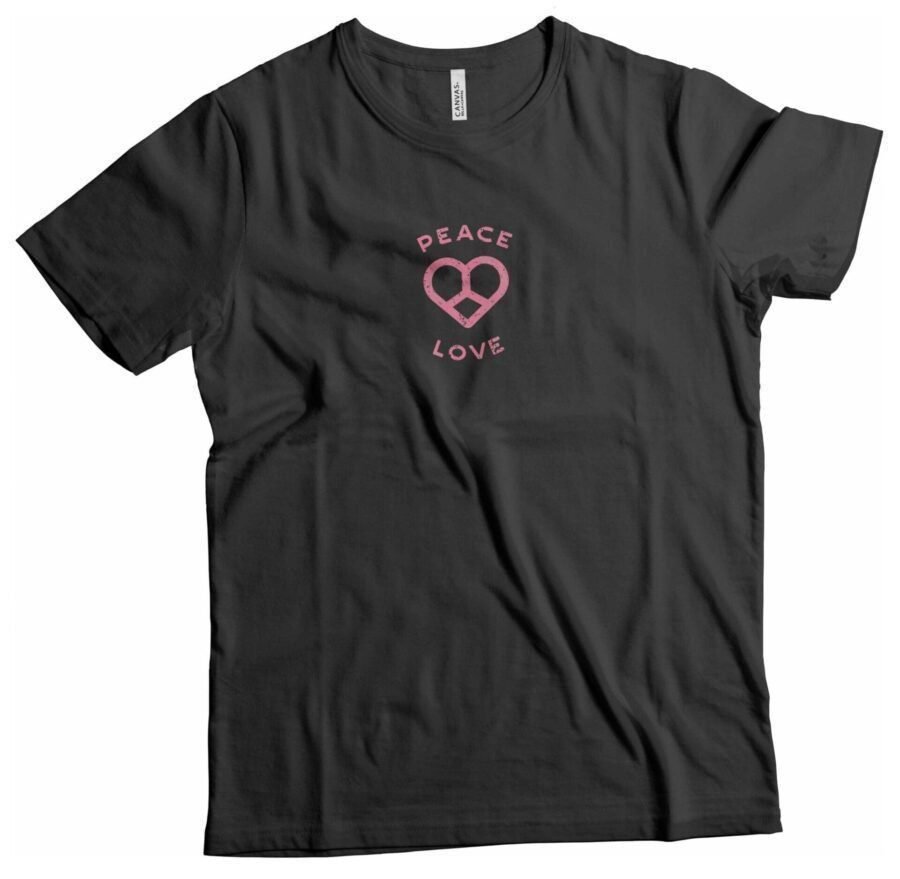 A PEACE and LOVE | Unisex Ultra Cotton Tee, perfect for spreading peace and love.