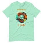 Whisky May Not Be The Answer But Worth The Shot is a St. Patrick's Day unisex t-shirt.