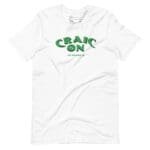 A CRAIC ON St. Patrick's Day t-shirt with the word craic on it.