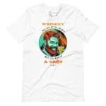 Whiskey May Not Be The Answer But Worth The Shot St. Patricks Day Unisex t-shirt is a shot unisex St. Patrick's Day t-shirt.