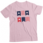 Independence Day 4th July "Flag" Unisex Heavy Cotton Tee