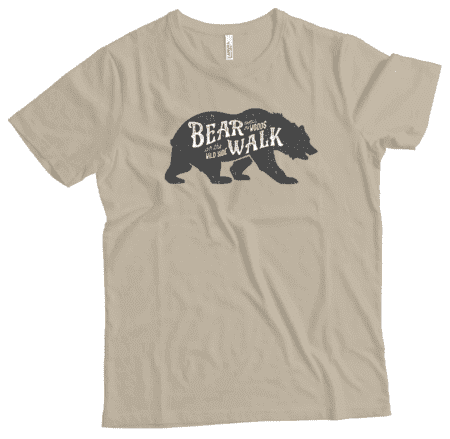 AMERICAN VINTAGE BEAR WALK Unisex Ultra Cotton Tee