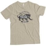 An AMERICAN VINTAGE PANTHER SOCIETY black and white cat Unisex Ultra Cotton Tee.