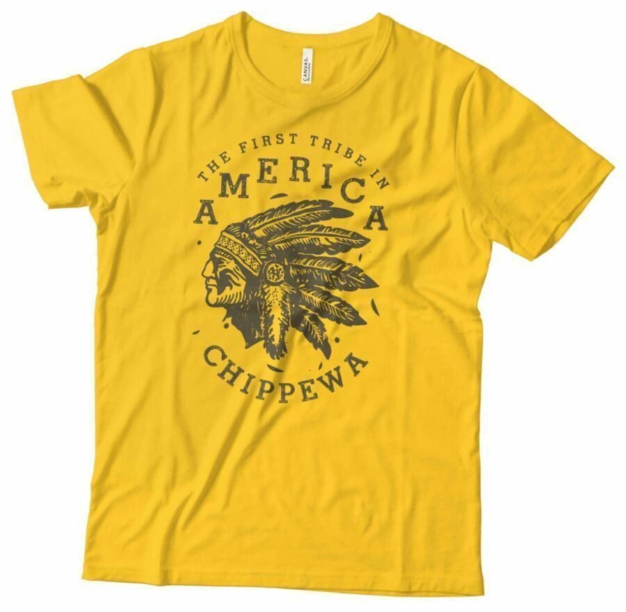 The first American Vintage Chippewa Tribe Unisex Heavy Cotton Tee.