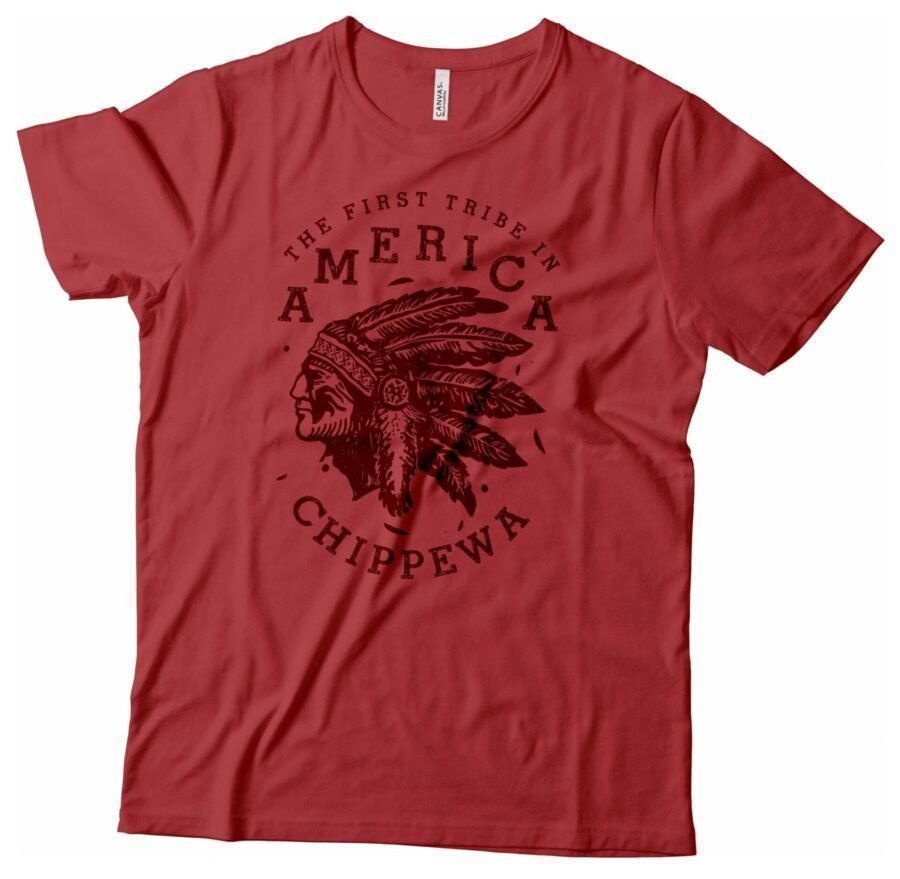 An American Vintage Chippewa Tribe Unisex Heavy Cotton Tee.