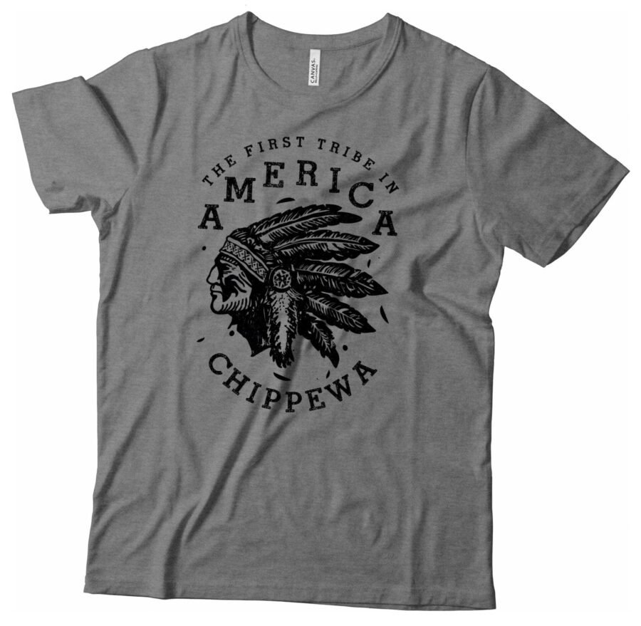 The first American Vintage Chippewa Tribe Unisex Heavy Cotton Tee.