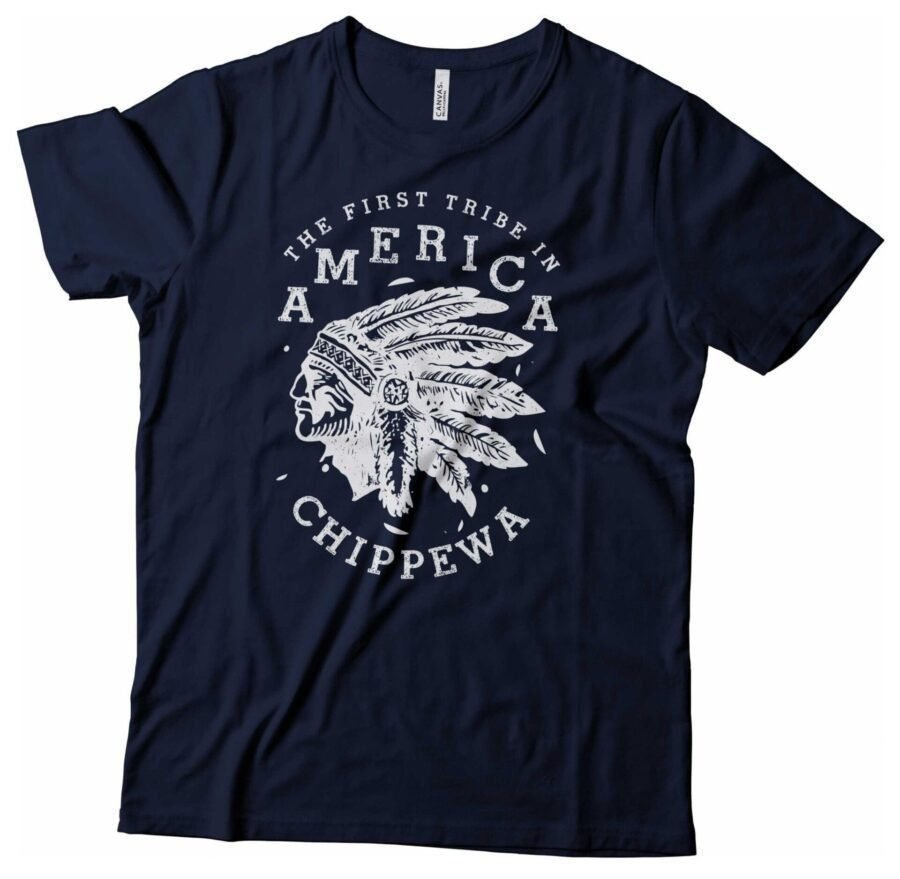 American Vintage Chippewa Tribe Unisex Heavy Cotton Tee t-shirt.