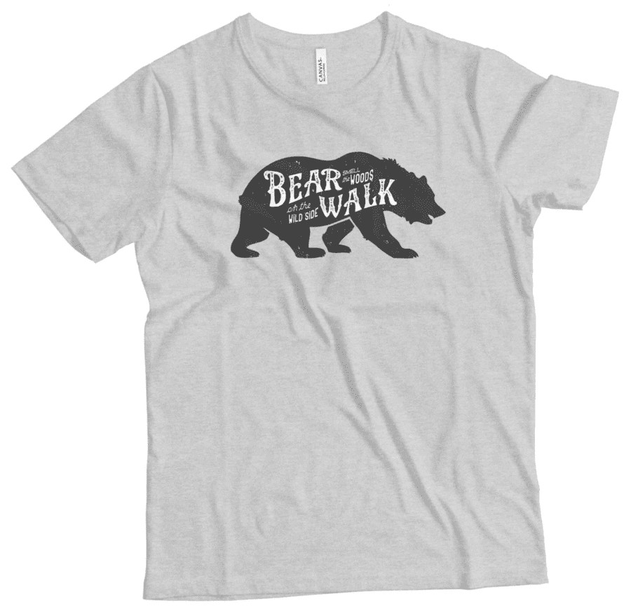 AMERICAN VINTAGE BEAR WALK Unisex Ultra Cotton Tee - Image 3