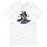 Keywords: Independence Day 4th July | ALL AMERICAN BULLDOG | Unisex Heavy Cotton Tee