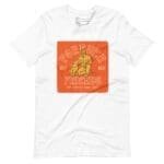 A FOREVER BEST FRIEND DOG Unisex T-Shirt with the words "forever friends" for best friends.