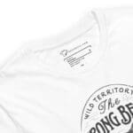 A Wild Territory THE STRONG BEARS Unisex T-shirt with an image of a tiger on it.