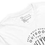 OUTDOOR LONELY WOLF Hunter Unisex T-Shirt.