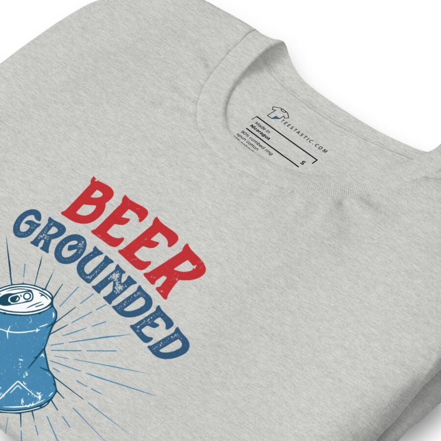 The Beer Grounded, It Was Lagering with the Wrong Crowd T-Shirt grounded men's t-shirt.