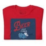 A red Beer Broke Up with Its Partner with Bitter Feelings t-shirt.