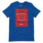 A blue Beer Broke Up with Its Partner with Bitter Feelings T-Shirt.