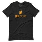 A Halloween BOO-nicorn Unisex t-shirt, perfect for Halloween.