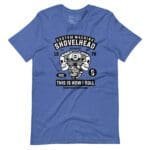 A Custom Machine Motorcycle Engine Skull Unisex t-shirt