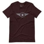 An Airforce Star Wings Badge unisex t-shirt.