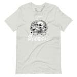 A BOO-sical Skull Unisex t-shirt featuring a skeleton image.