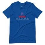 A Vote Blue | Elections 2024 | Unisex t-shirt with the word vote on it, promoting the upcoming elections in 2024.