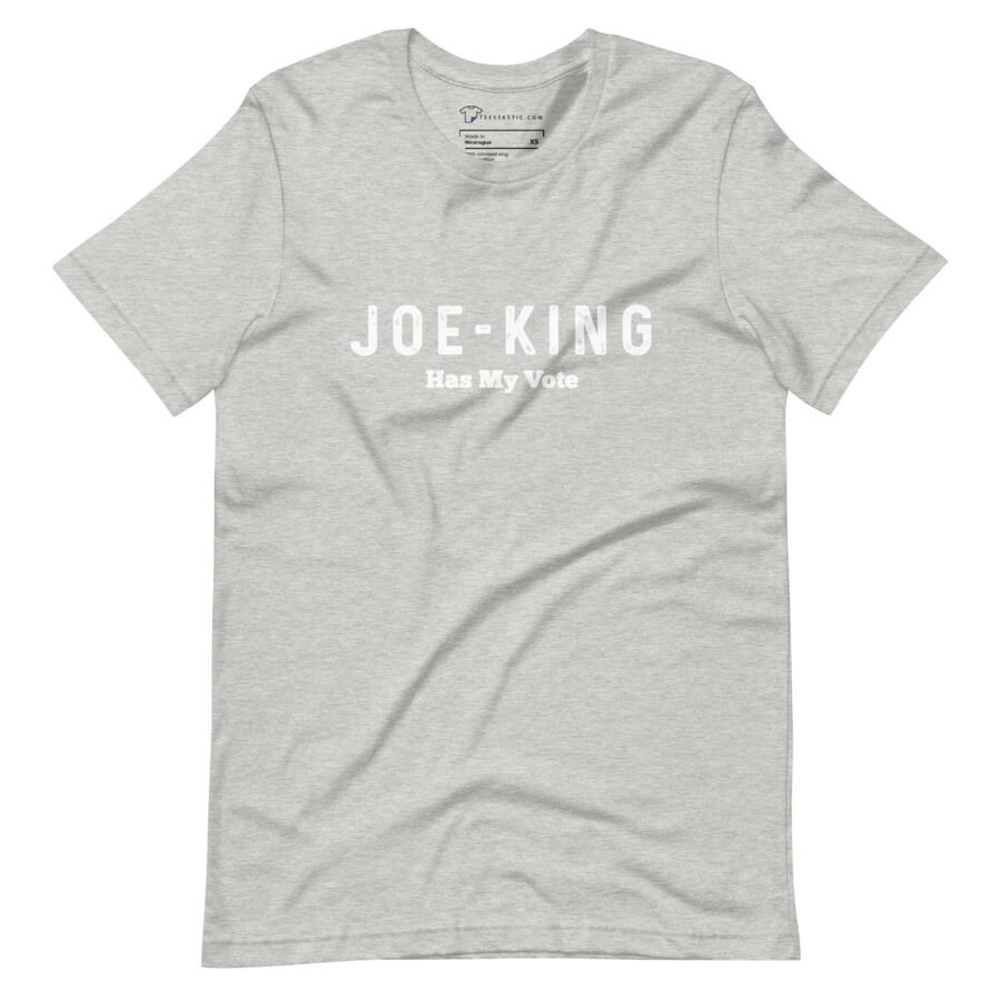 Joe-King | Election 2024 | Unisex Cotton Tee - Image 4
