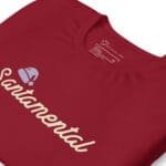 Santa Mental | Festive Holiday | Unisex Cotton t-shirt - Image 3