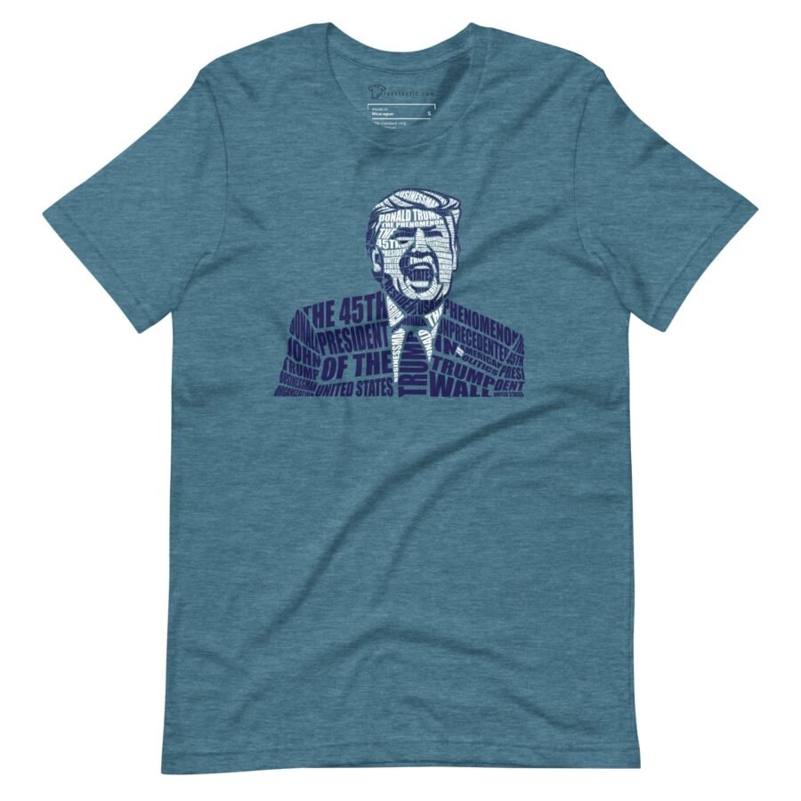 TRUMP 45th | Elections 2024 | Unisex Heavy Cotton Tee