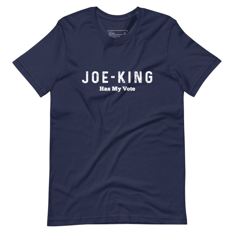 Joe-King | Election 2024 | Unisex Cotton Tee - Image 10