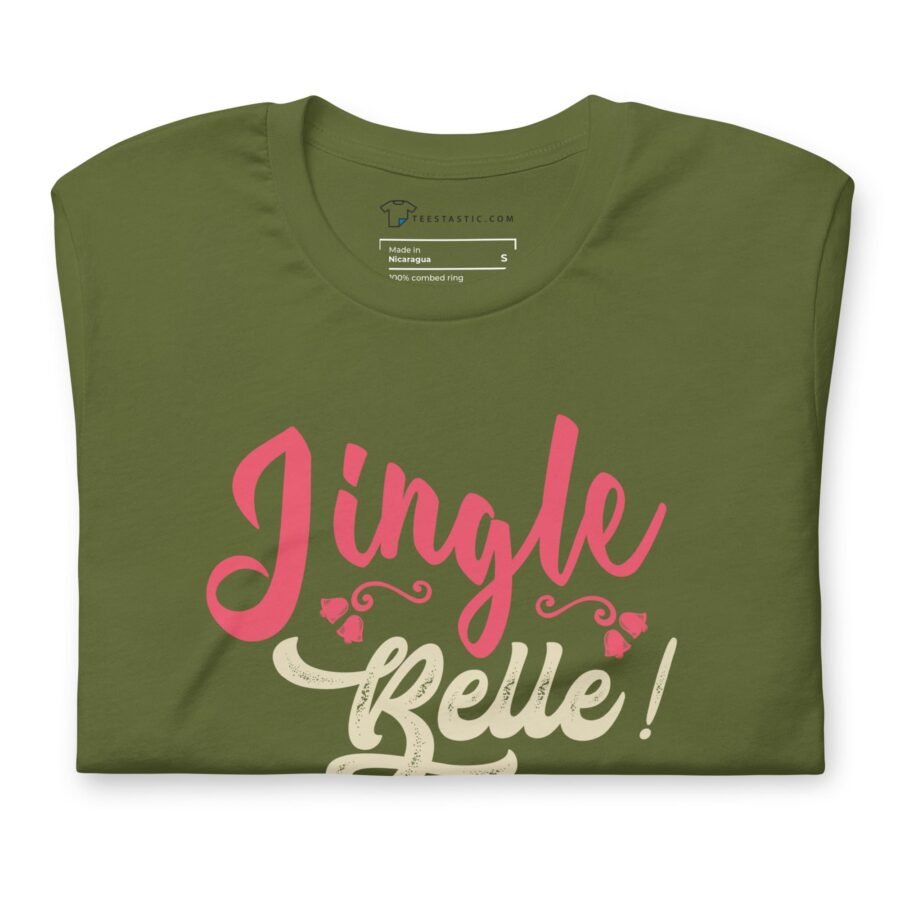 Jingle Belle | Christmas Season | Unisex t-shirt - Image 12