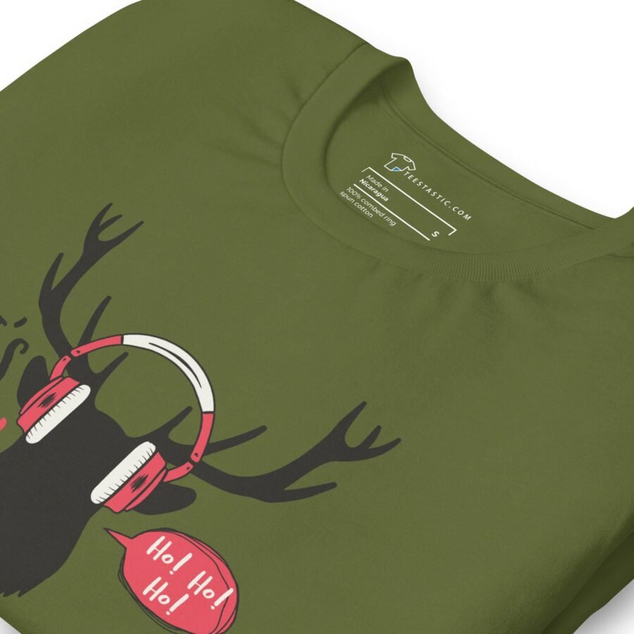 HO HO HO | Christmas Festive Season | Unisex Heavy Cotton Tee - Image 4