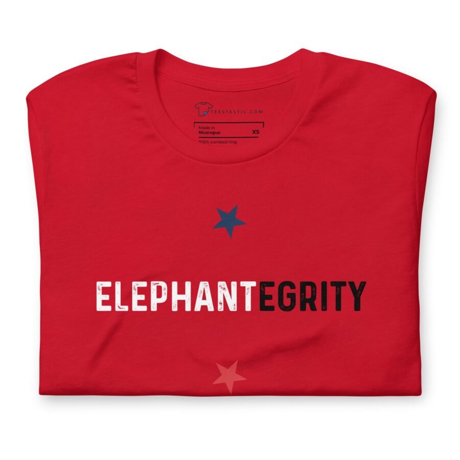Republican Elephant | Election 2024 | Unisex Heavy Cotton Tee - Image 7