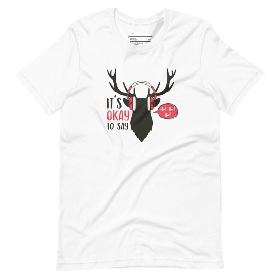 HO HO HO | Christmas Festive Season | Unisex Heavy Cotton Tee