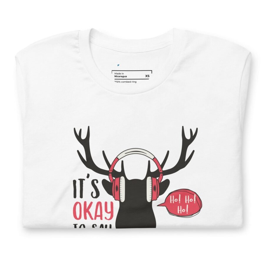 HO HO HO | Christmas Festive Season | Unisex Heavy Cotton Tee - Image 9