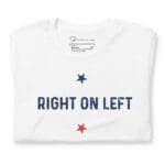 Election 2024 - Democrat Right on Left | Election 2024 | Unisex Heavy Cotton Tee.