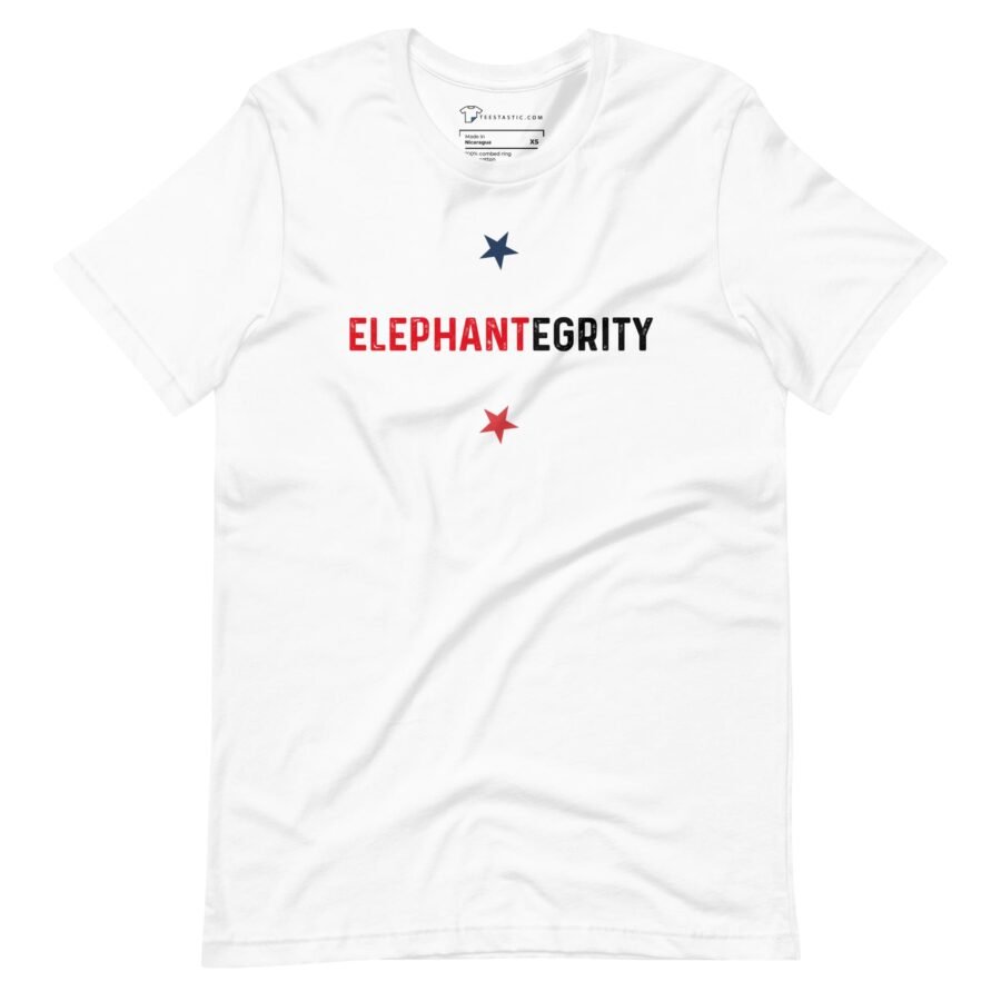 Republican Elephant | Election 2024 | Unisex Heavy Cotton Tee - Image 4