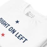 Unisex Democrat Right on Left | Election 2024 | Unisex Heavy Cotton Tee sweatshirt for Election 2024.