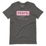 Peace Not Power | Unisex Heavy Cotton Tee