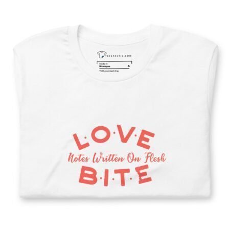 This Love Bite | Unisex Heavy Cotton t-shirt is the perfect addition to your wardrobe.