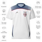 ENGLAND 2025 Soccer Sports Jersey - Image 5