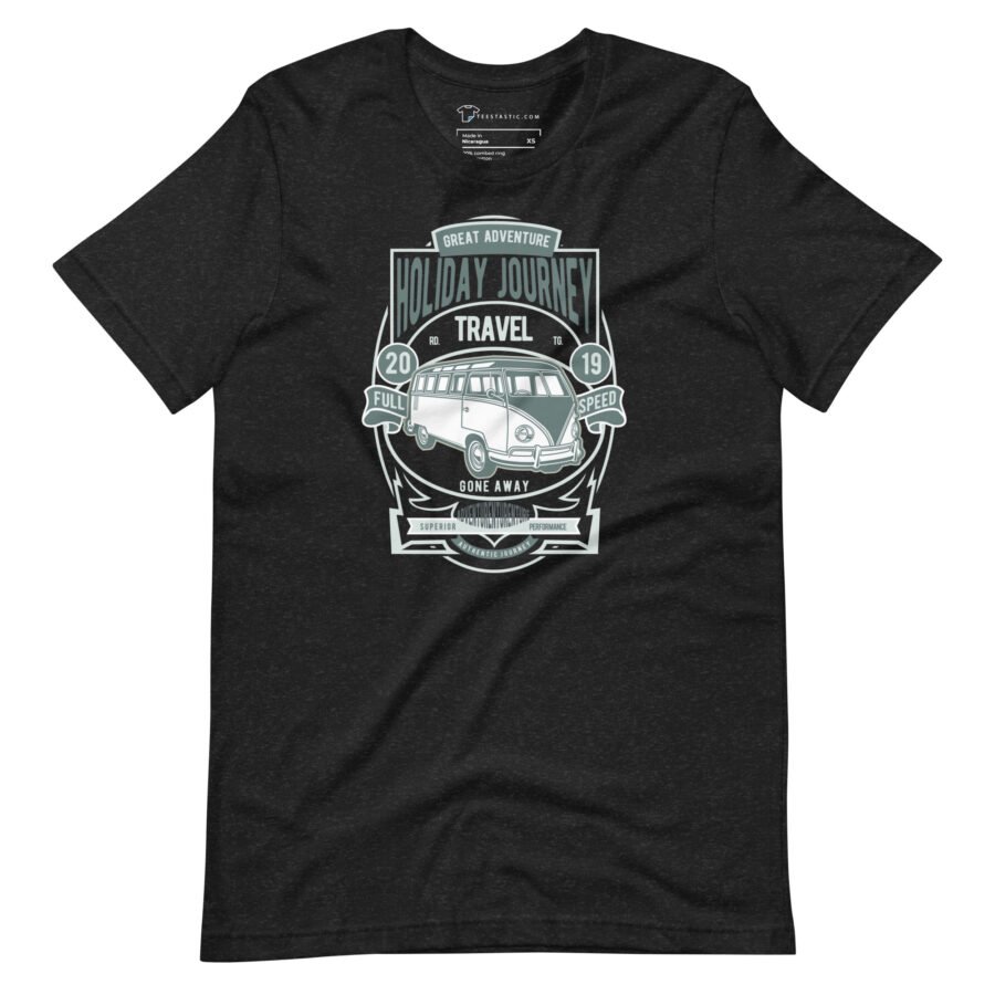 Air Cooled VW | Great Adventure | Unisex Heavy Cotton Tee - Image 2