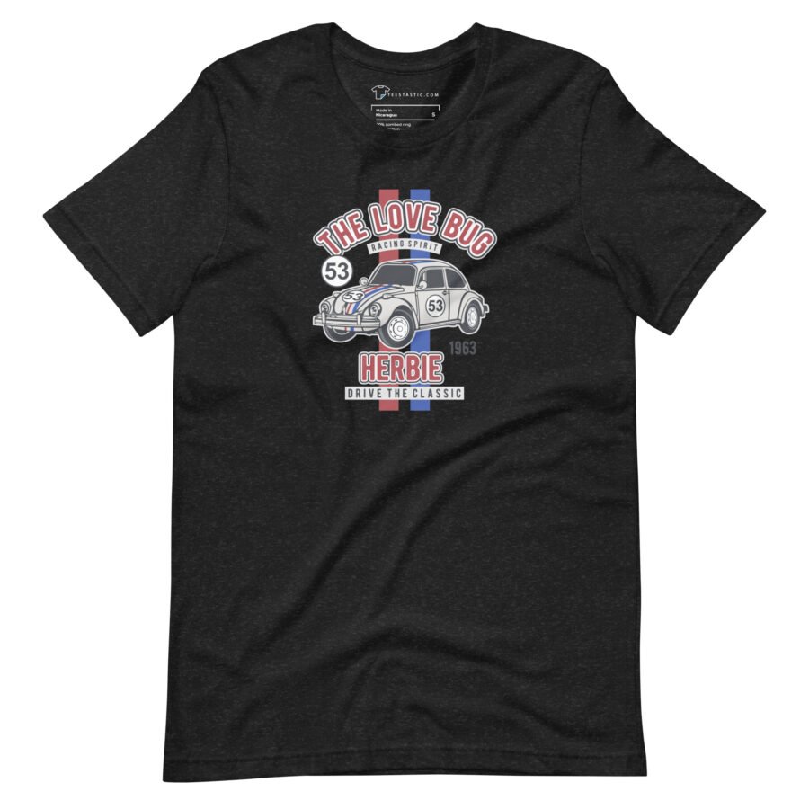 Love Bug | Herbie Classic | Unisex Heavy Cotton Tee - Image 2
