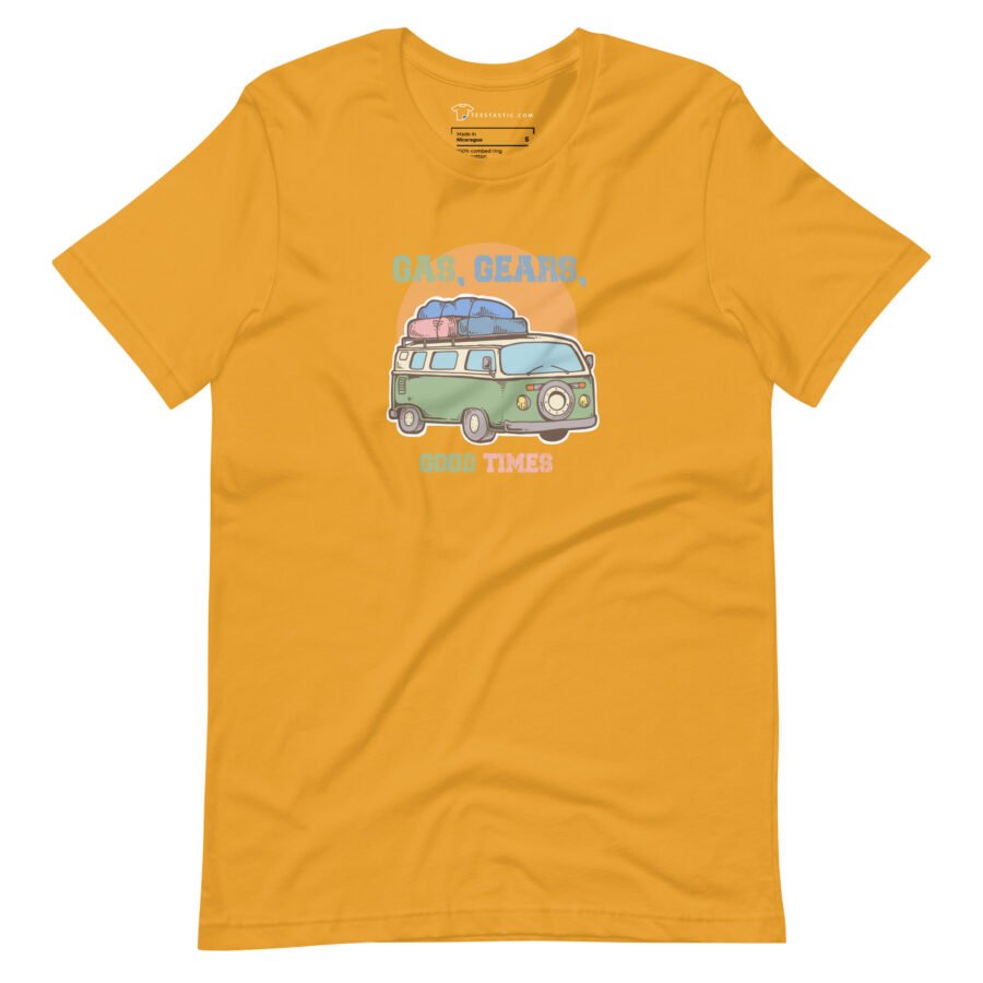 Gas Gears Good Times | Unisex Heavy Cotton Tee